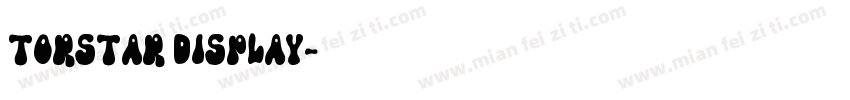 Torstar Display字体转换